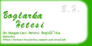 boglarka hetesi business card